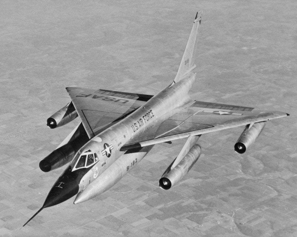The Top 5 Supersonic Bombers That Ruled the Cold War Skies Convair B-58 Hustler