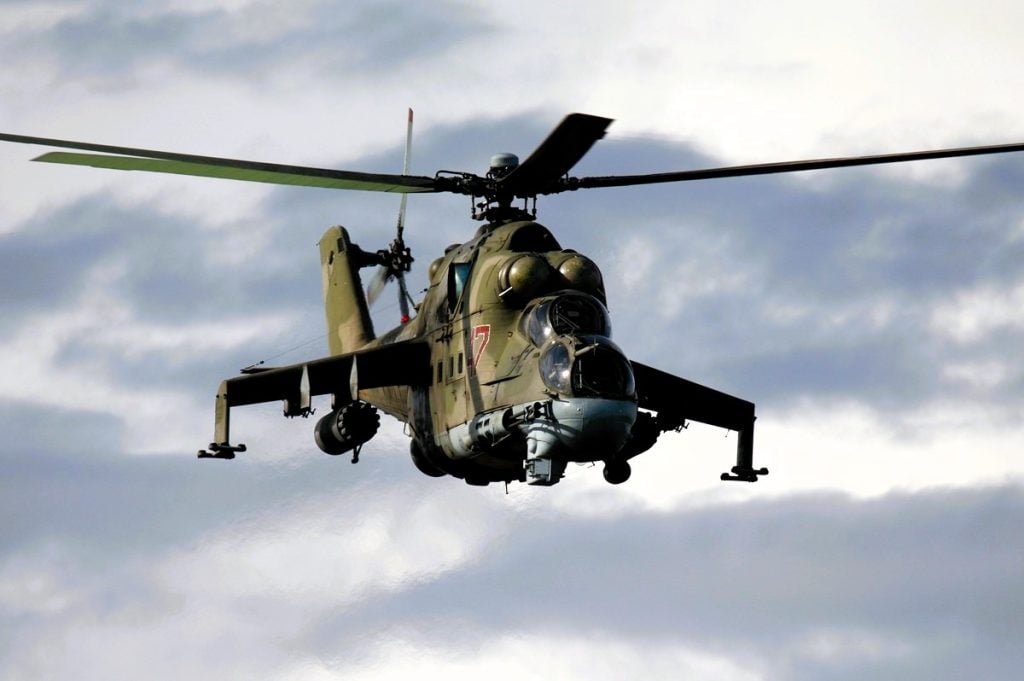 Top Attack Helicopters in the World Mil Mi-24 Hind