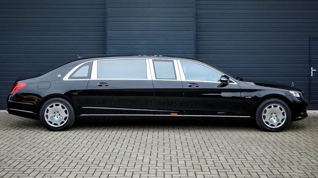 Top Bullet Proof Cars in the World Mercedes-Benz Maybach Pullman Guard