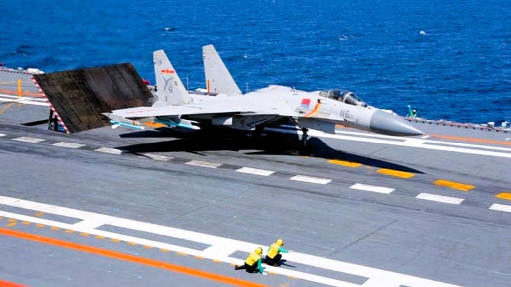 Top Chinese Fighter Jets of the PLA Air Force Shenyang J-15
