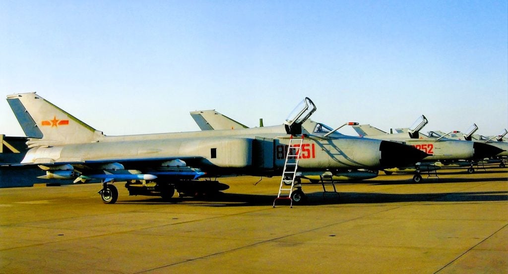 Top Chinese Fighter Jets of the PLA Air Force Shenyang J-8