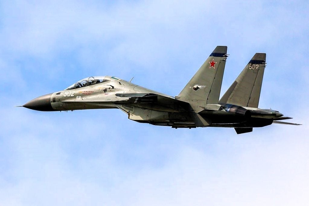 Top Chinese Fighter Jets of the PLA Air Force Sukhoi Su-30MKK