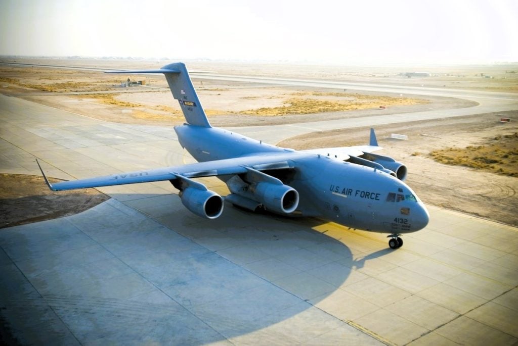 Top Military Aircraft Made By Boeing C-17 Globemaster III