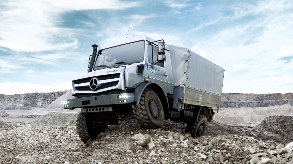 Top Military Trucks in the World Mercedes-Benz UNIMOG