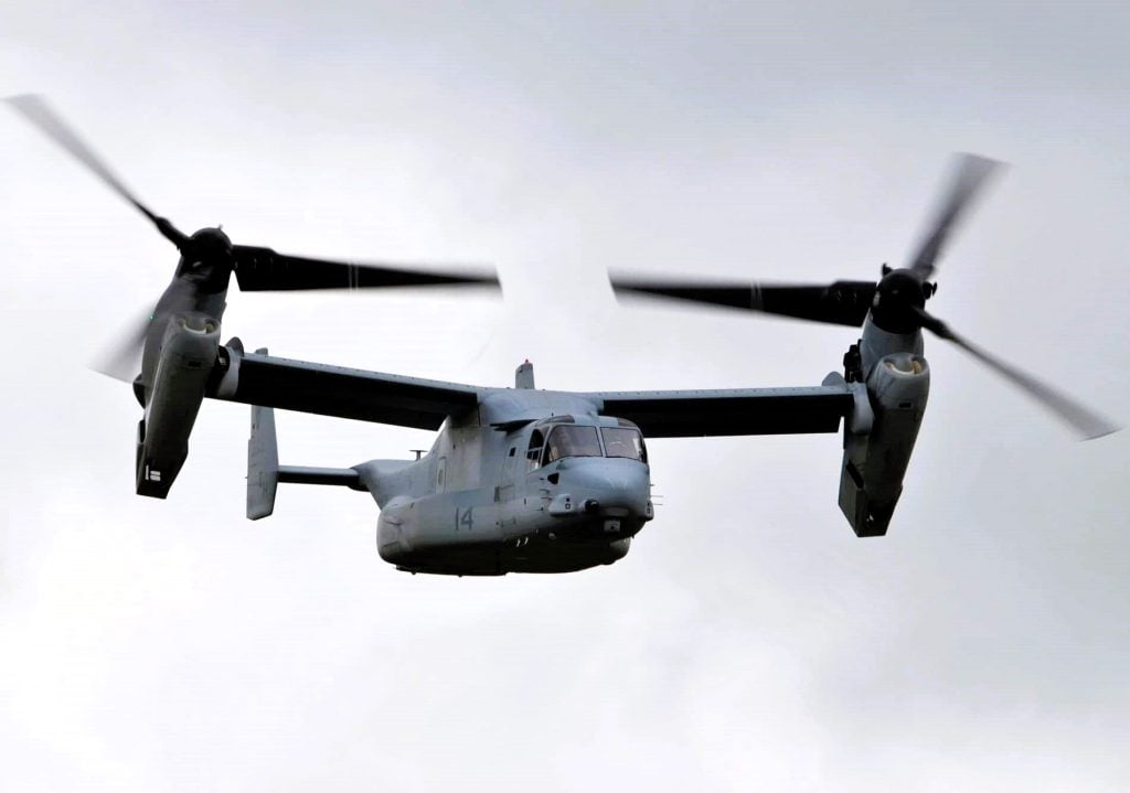 Top Most Expensive Military Non-Fighter Aircraft Bell Boeing CV-22 Osprey