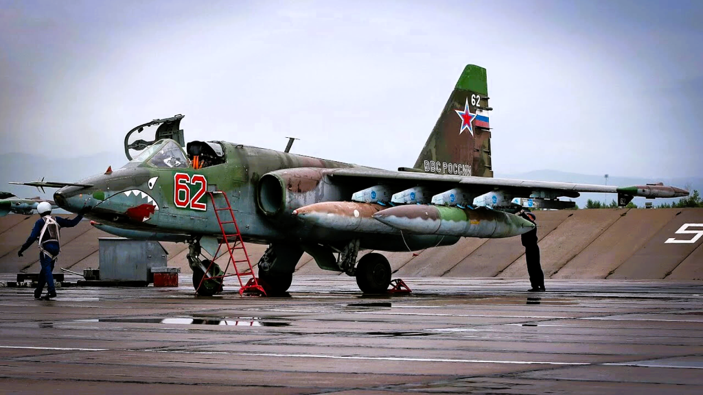 Top Russian Fighter Jets 2024 Sukhoi Su-25