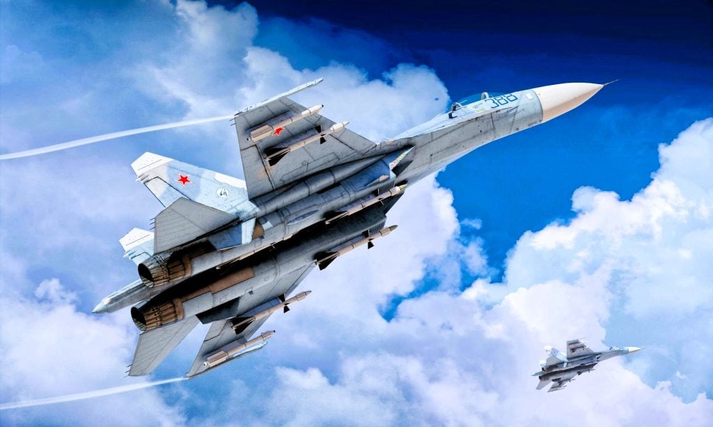 Top Russian Fighter Jets 2024 Sukhoi Su-27