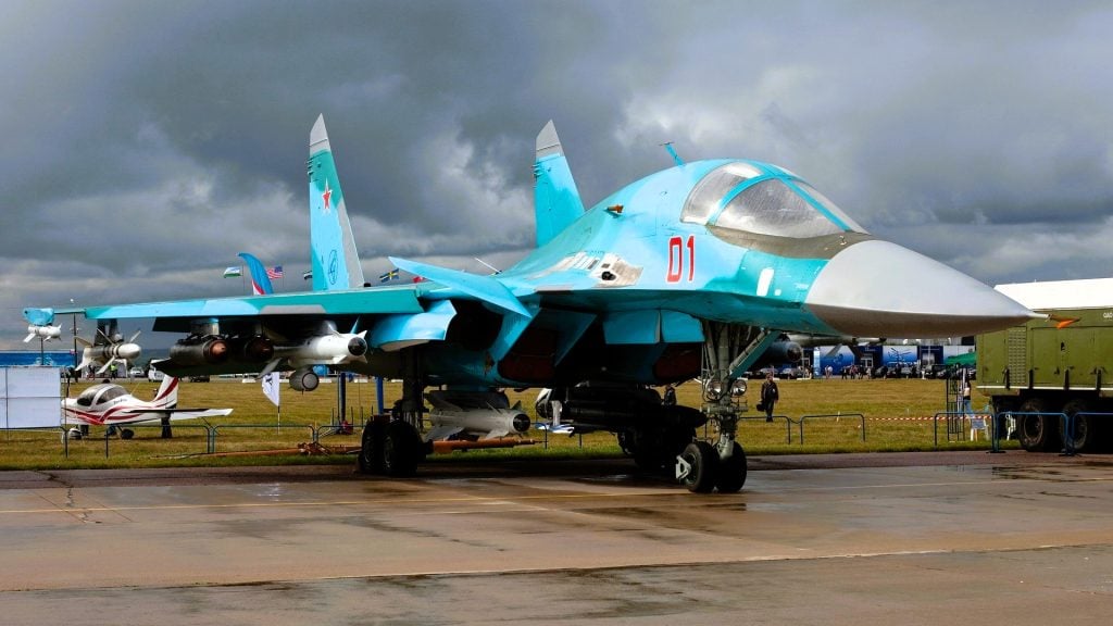 Top Russian Fighter Jets 2024 Sukhoi Su-34