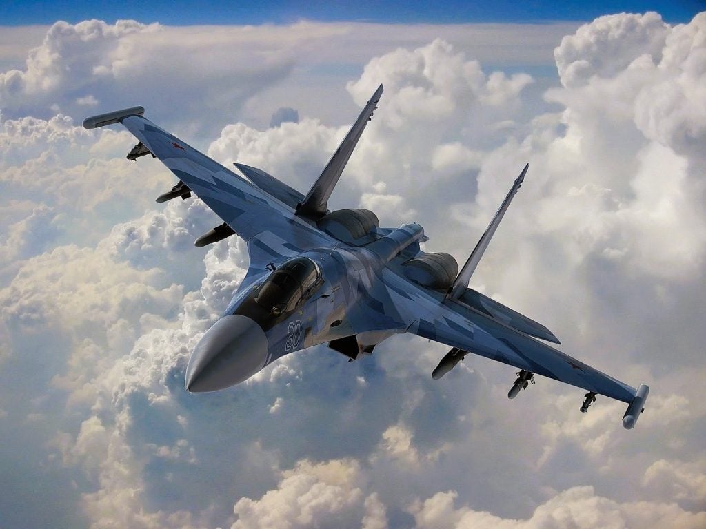 Top Russian Fighter Jets 2024 Sukhoi Su-35