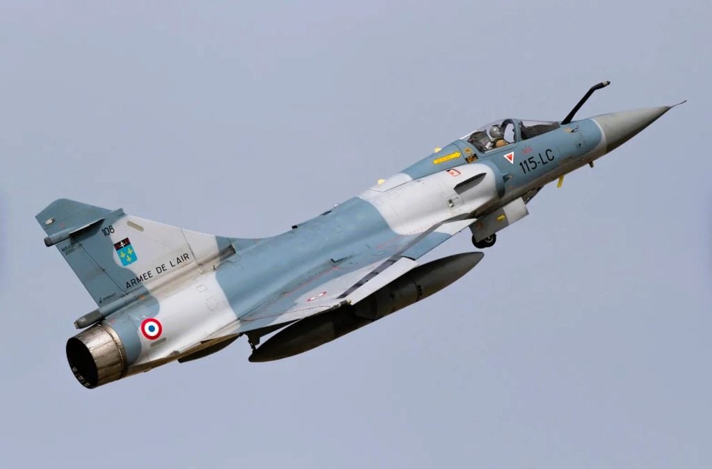 Top Single-Engine Fighter Jets of All Time Dassault Mirage 2000