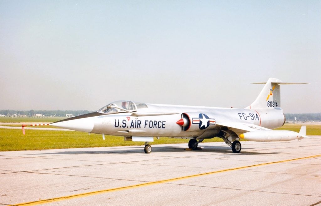 Top Single-Engine Fighter Jets of All Time Lockheed F-104 Starfighter