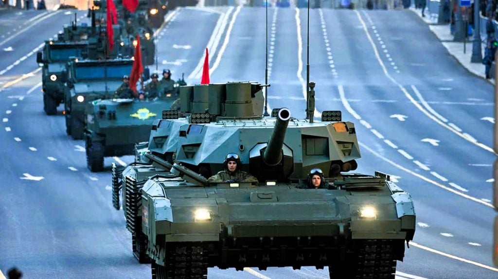 World's Most Powerful Battle Tanks Russia's T-14 Armata