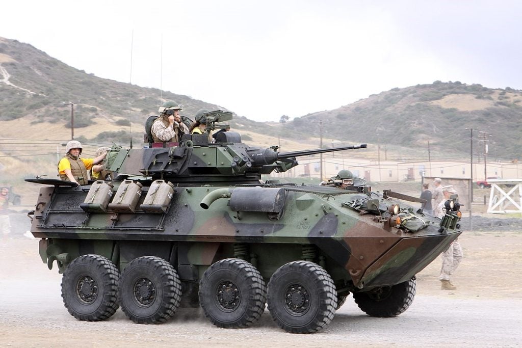 Armored Vehicles Diverse Spectrum of Armored Vehicles Light Armored Vehicles (LAVs)