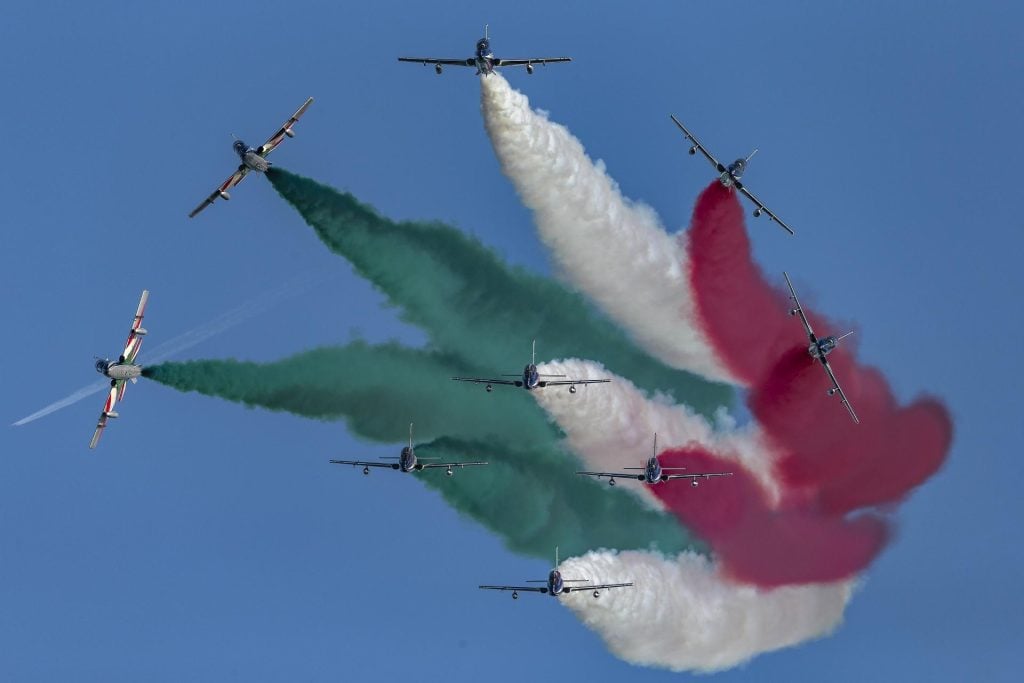 Best Military Aerobatic Teams in the World Frecce Tricolori