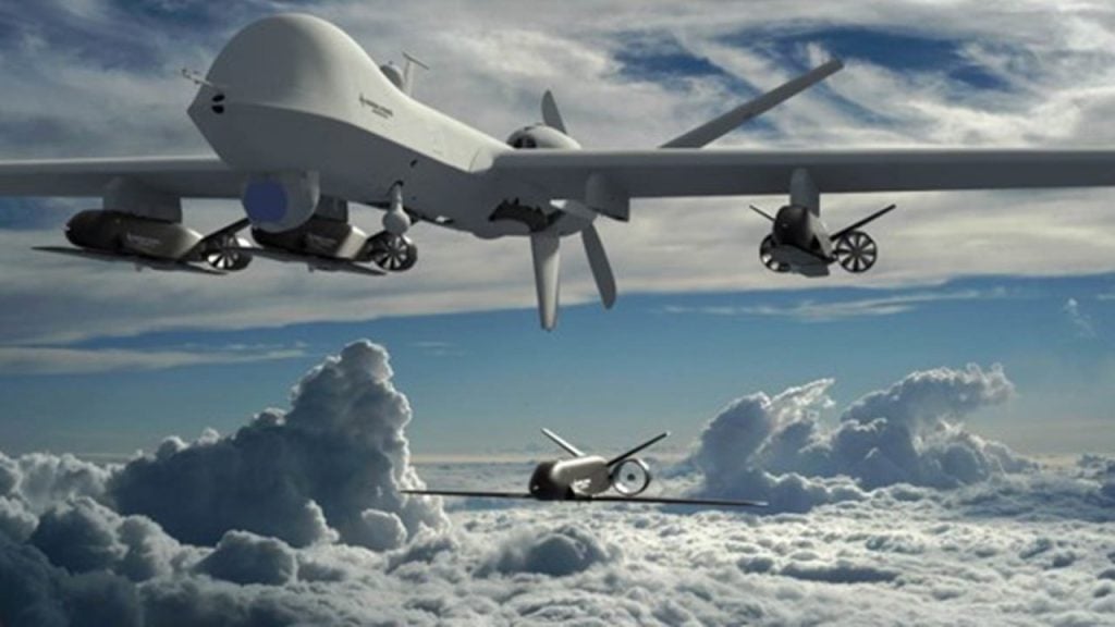 Best Military Drones by General Atomics Sparrowhawk