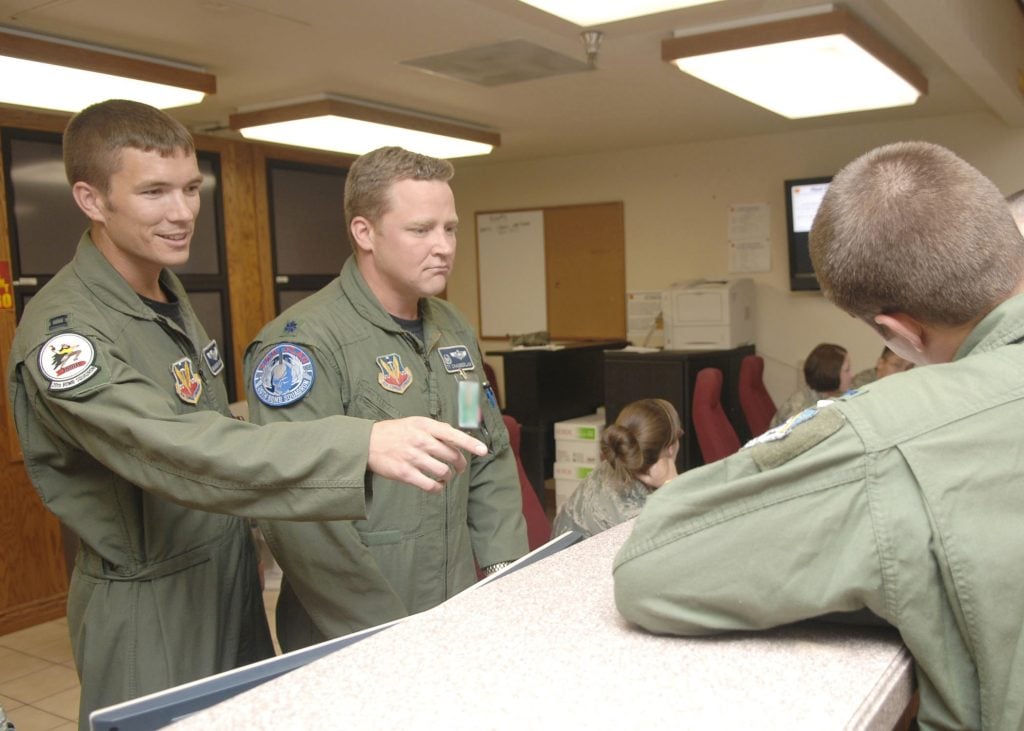 Better Living for Air Force Troops cadets