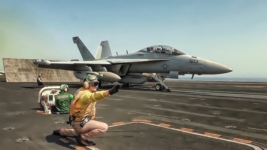 Decoding the Hand Signals of Aircraft Carrier Operations Takeoff Procedures on an Aircraft Carrier
