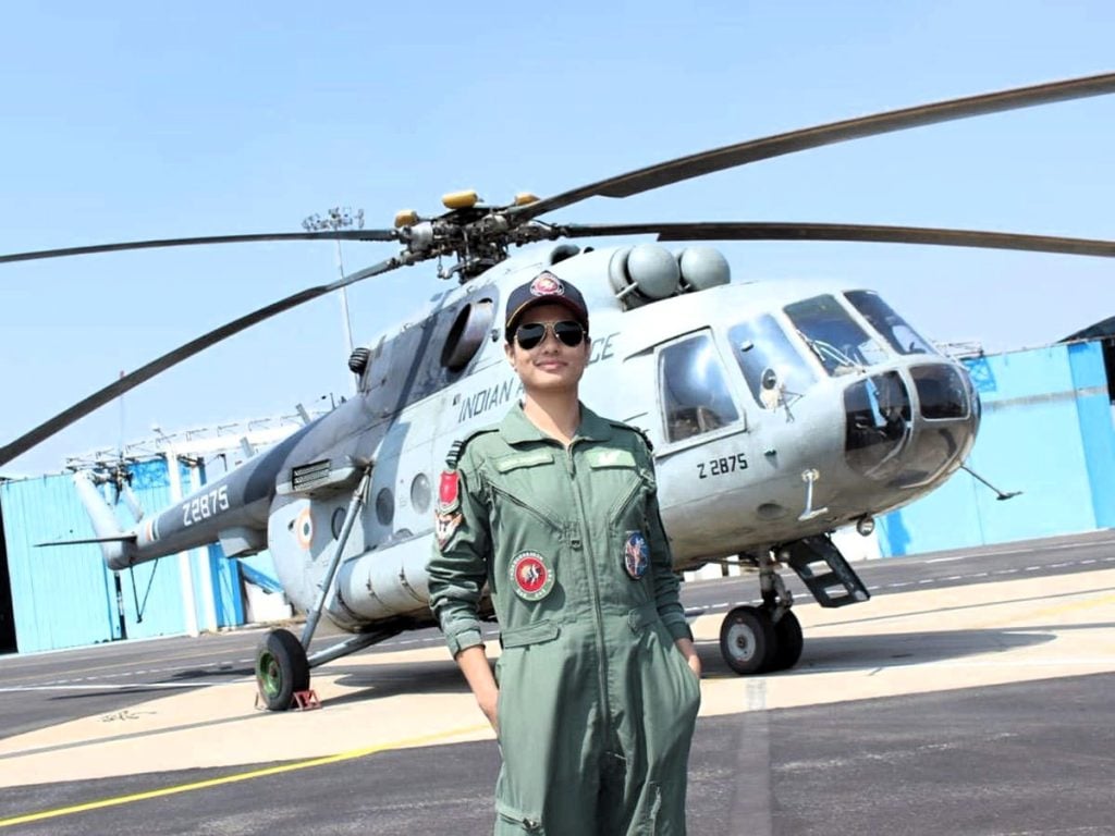 Indian Air Force Non-Combatant Recruitment lady cadet