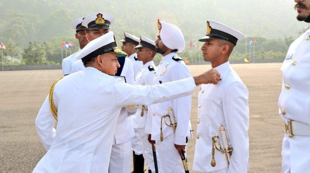 Indian Navy SSC IT Executive Recruitment Award ceremony