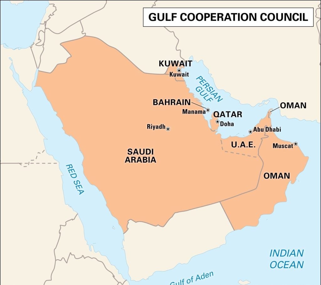 Key Organizations in the Indian Ocean Region Gulf Cooperation Council (GCC)