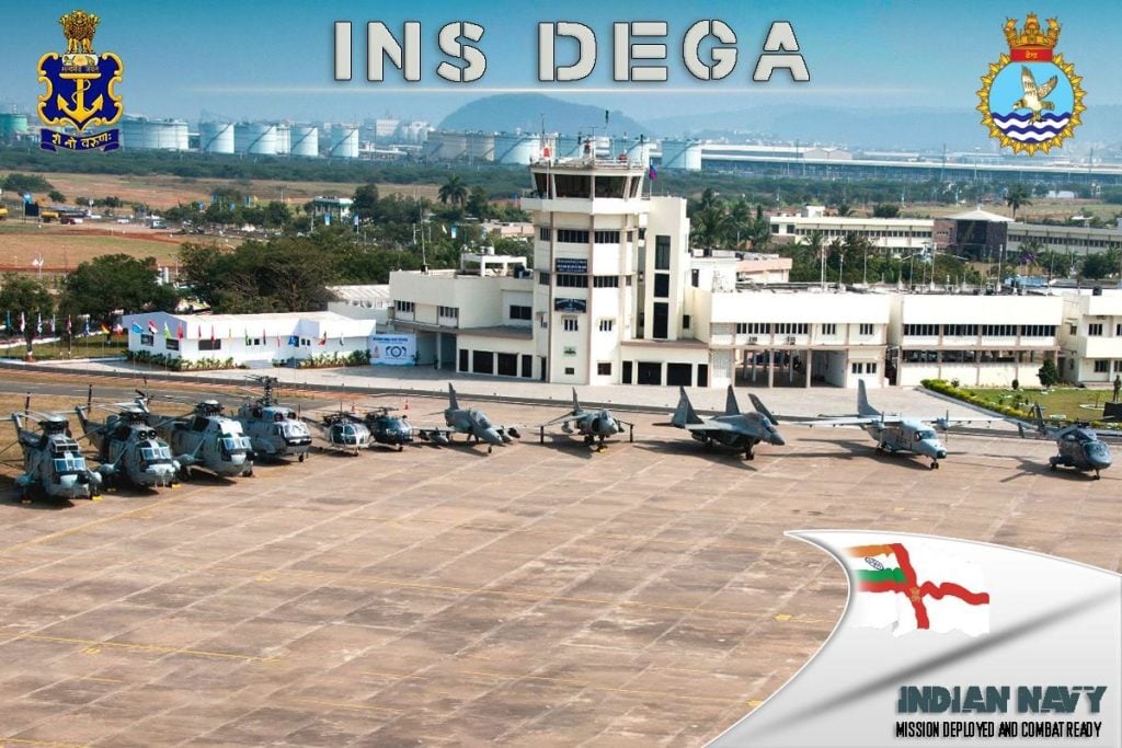 List of Key Indian Naval Stations INS Dega