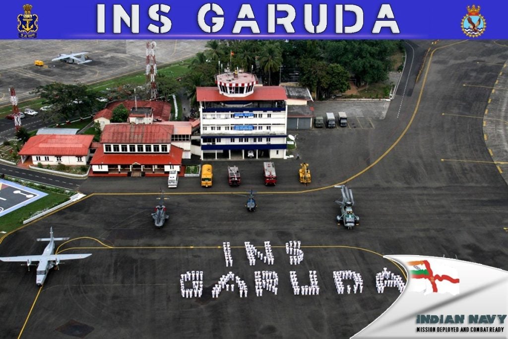 List of Key Indian Naval Stations INS Garuda