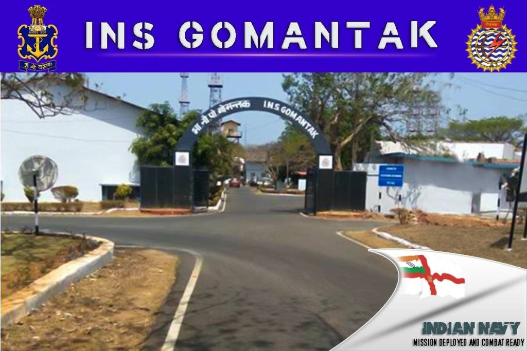 List of Key Indian Naval Stations INS Gomantak