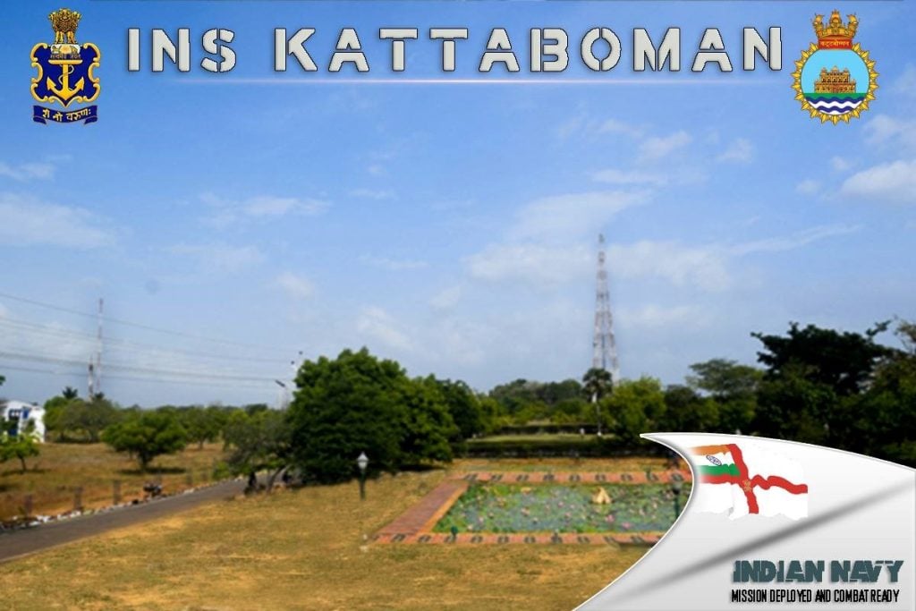 List of Key Indian Naval Stations INS Kattabomman