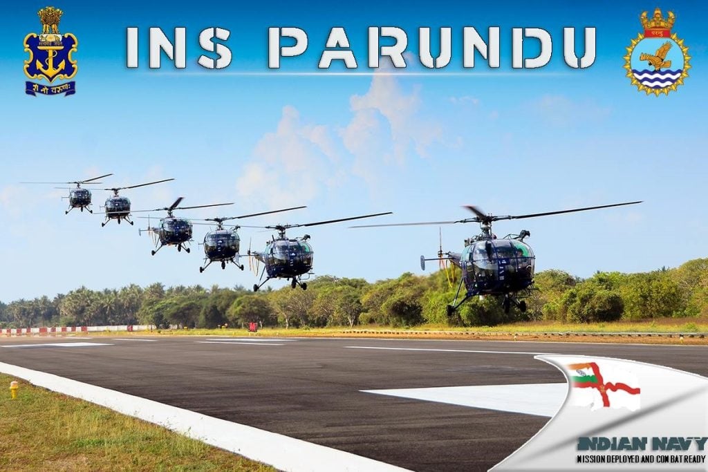 List of Key Indian Naval Stations INS Parundu