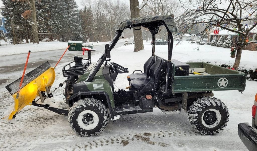 Military Vehicles Made for Harsh Winters  U.S. Army John Deere Gator