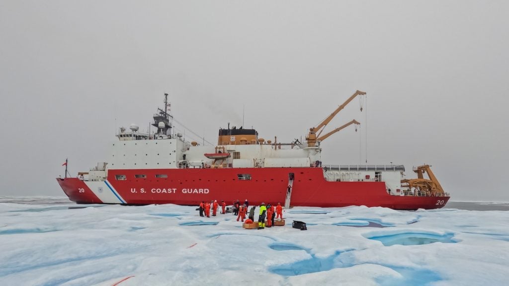 Military Vehicles Made for Harsh Winters  U.S. Coast Guard Cutter Healy