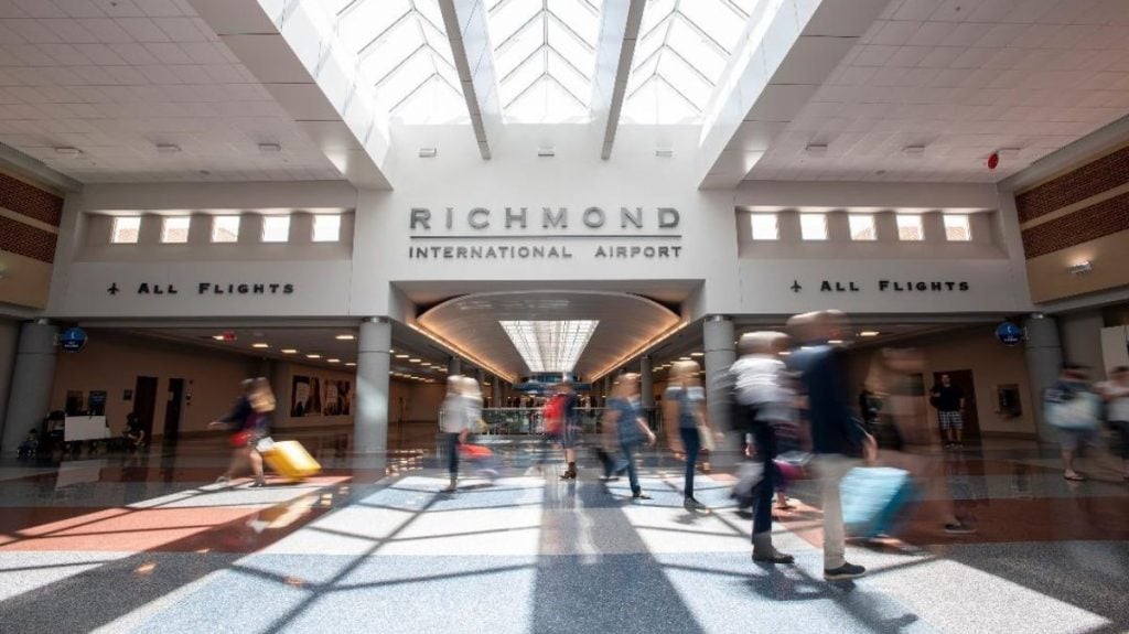 Top 5 US Airports Serving Both Military and Civilian Flights Richmond International Airport (RIC)