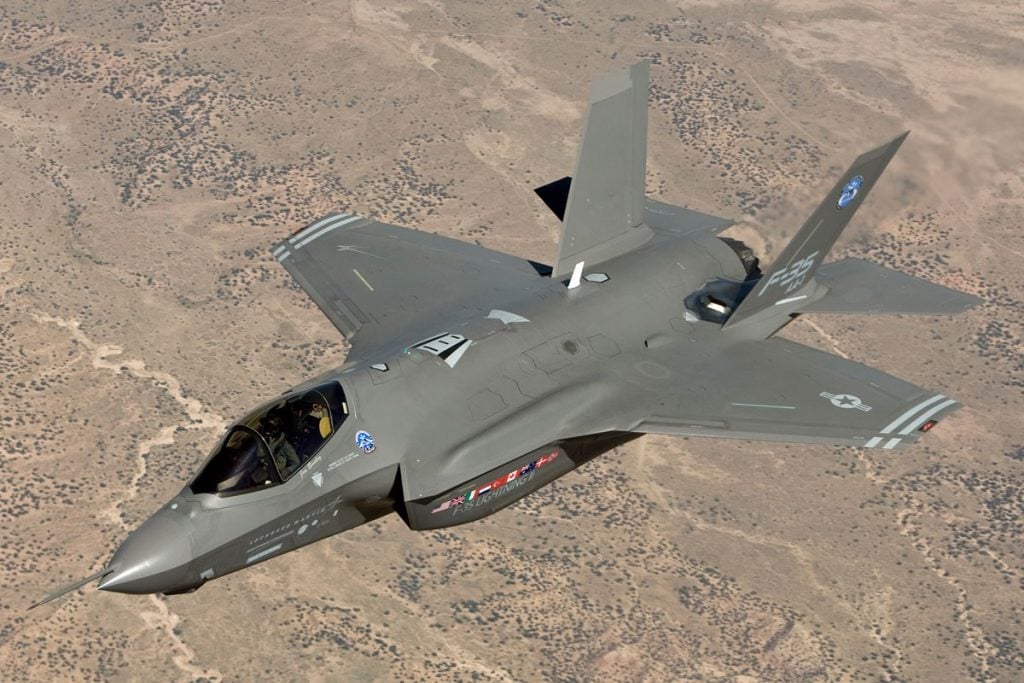 Top 5 US Fighter Jets Dominating Night Skies Lockheed Martin F-35 Lightning II