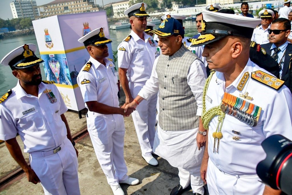 Merchant Navy With Defence minister