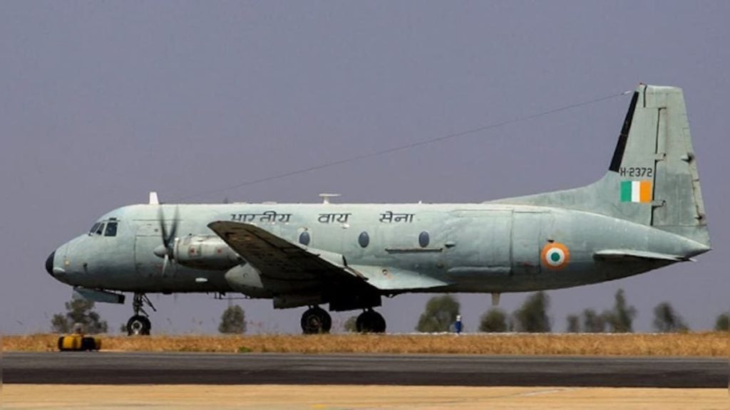 Powerful Aircraft in IAF Transport and Aerial Refueling Aircraft Hawker Siddeley HS 748