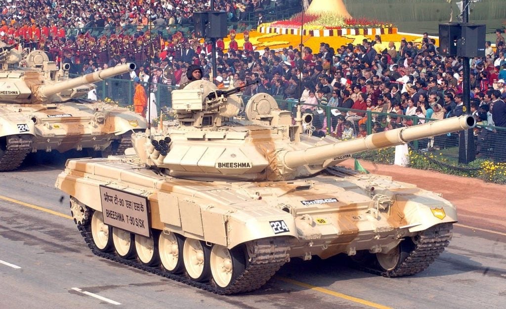 Top 6 Tanks of the Indian Army T-90 Bhishma