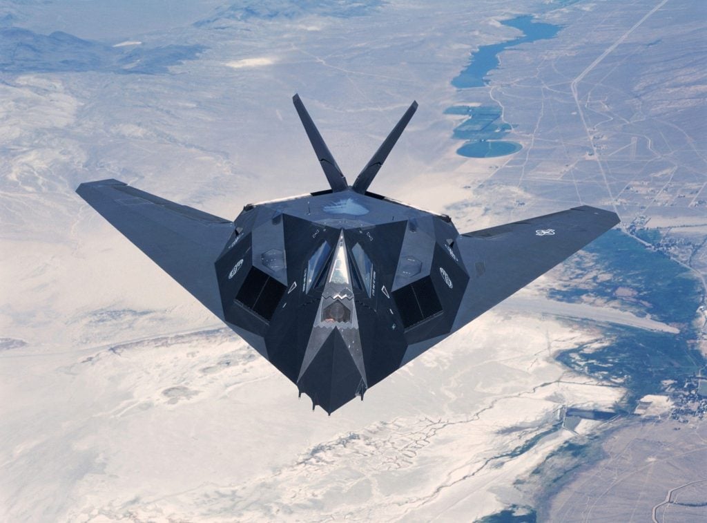 Toughest US Military Planes to Fly Lockheed F-117 Nighthawk