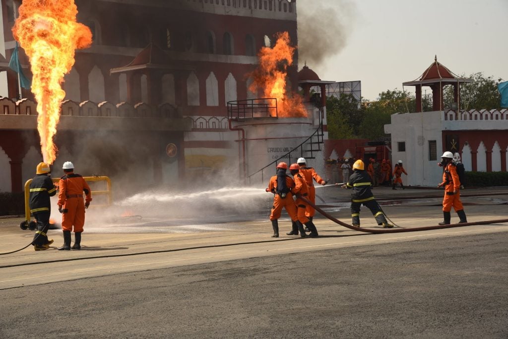 CISF Fireman Male cadets