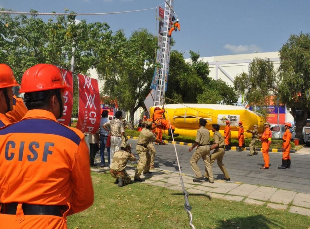 CISF Fireman Training