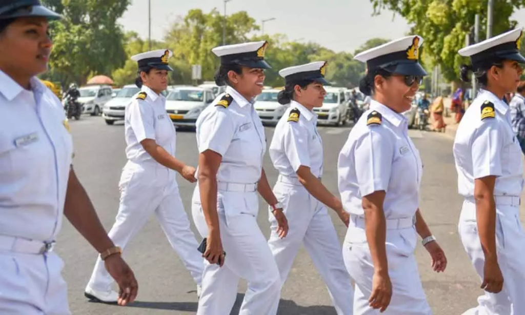 Indian Coast Guard female cadets