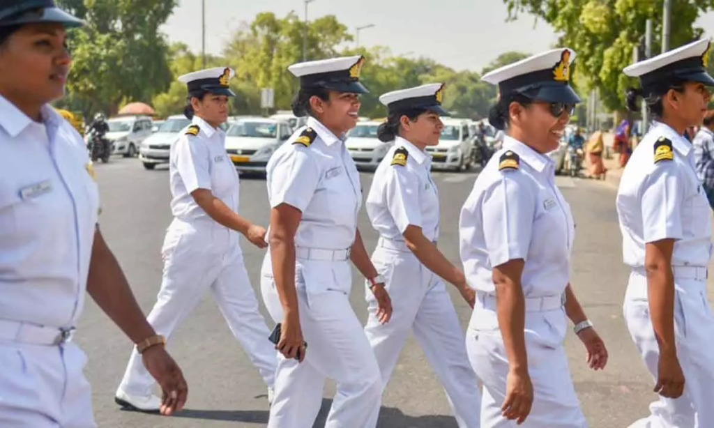 Indian Navy Female cadet