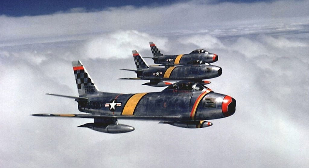 Top 4 Iconic Planes That Ruled the Korean Skies North American F-86 Sabre