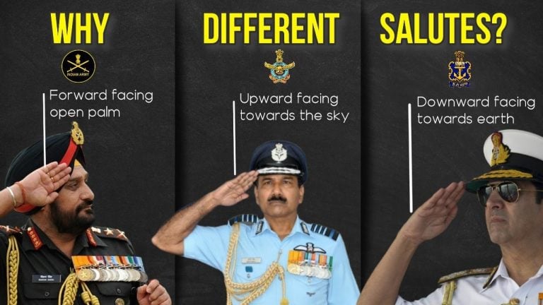 Why Indian Armed Forces Have Different Salutes_th