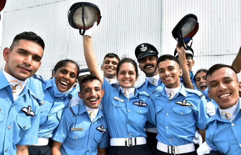 Indian Air Force AFCAT cadets