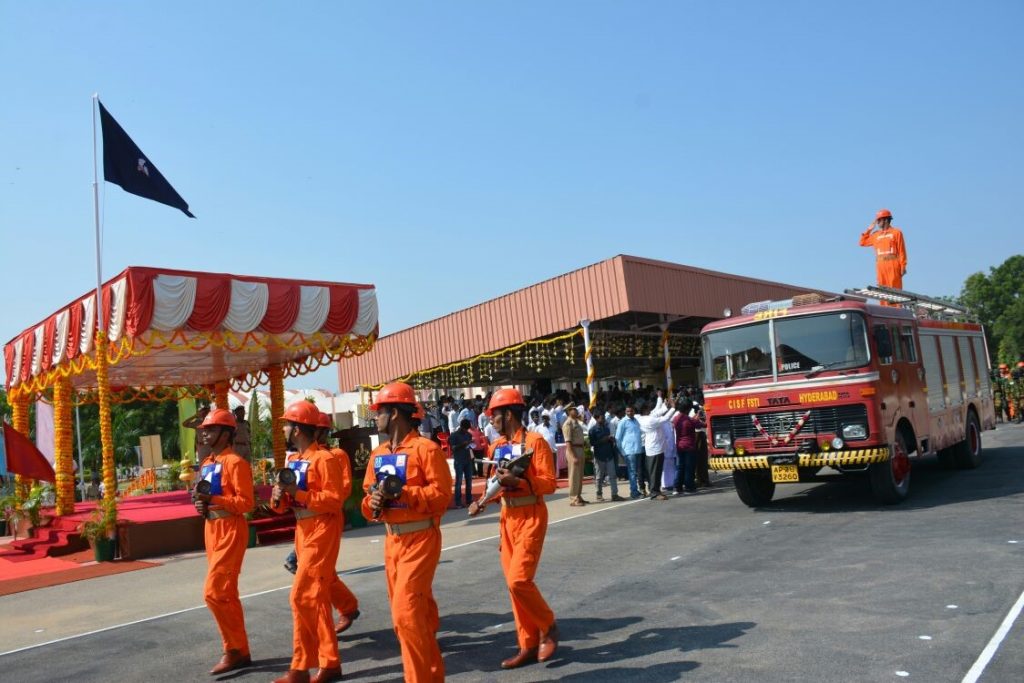 CISF Constable Fireman training