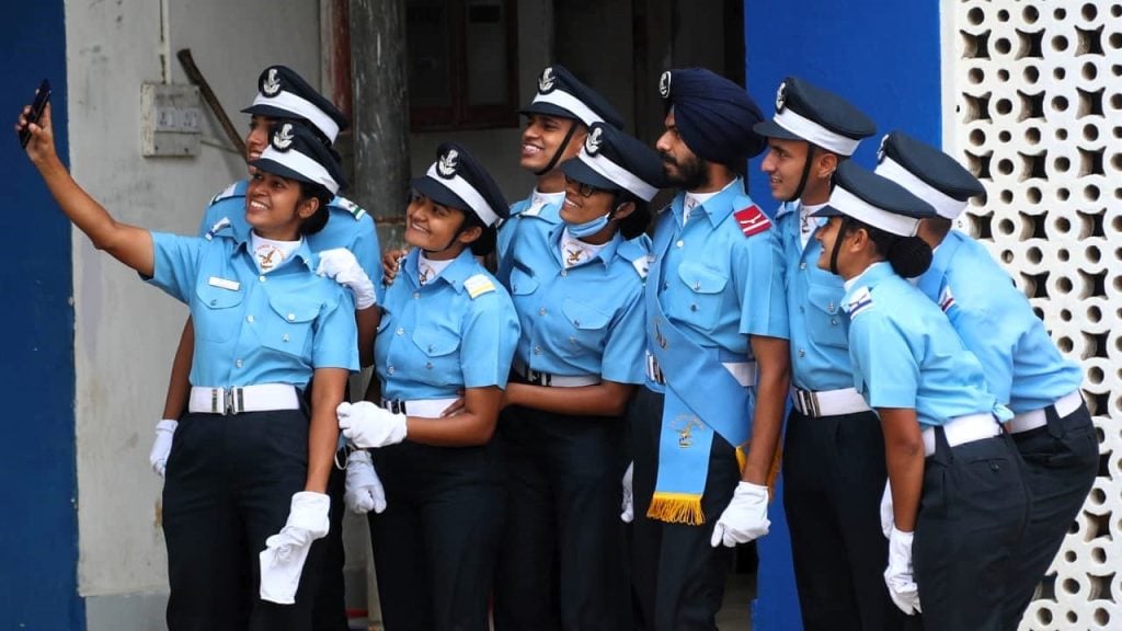 Indian Air Force Agniveer Vayu female cadets