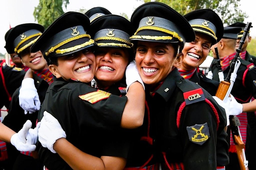 Indian Army SSC Tech female cadet