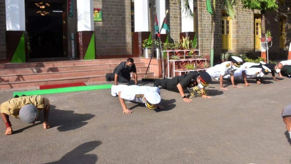 NDA Physical Fitness Tests Push ups