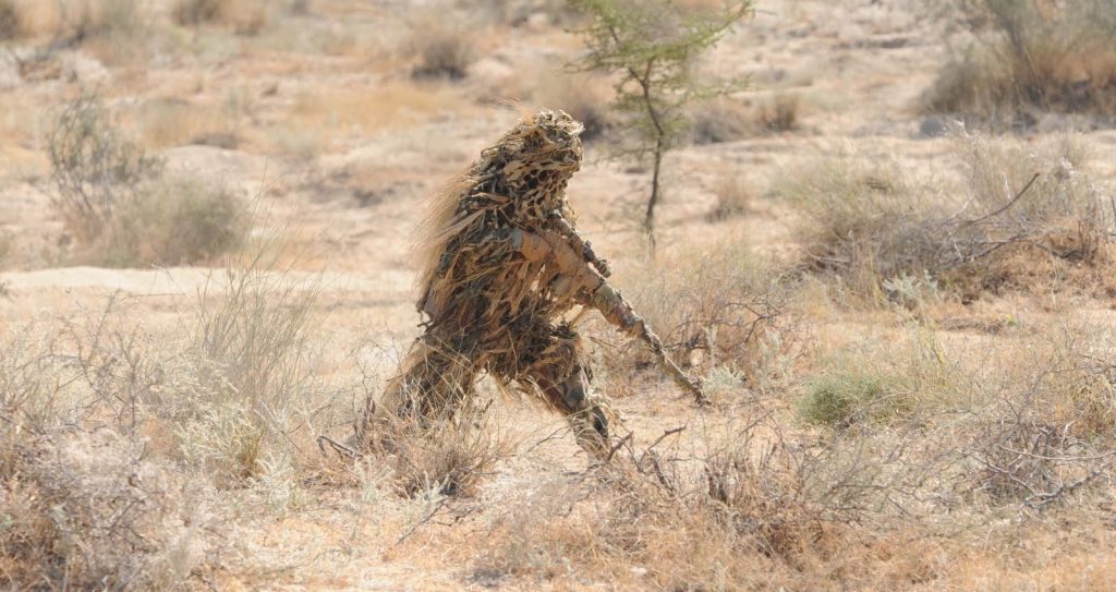 NDA  training in desert