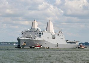 HII Begins Construction of USS Philadelphia, the 16th San Antonio-Class Amphibious Transport Dock